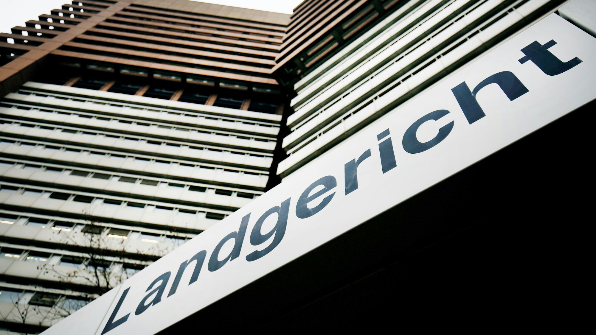 Außenansicht des Landgerichts Köln.