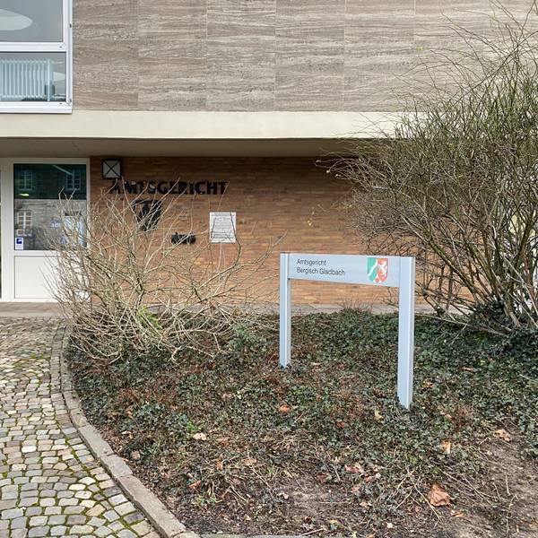 Gebäude Amtsgericht Bensberg.