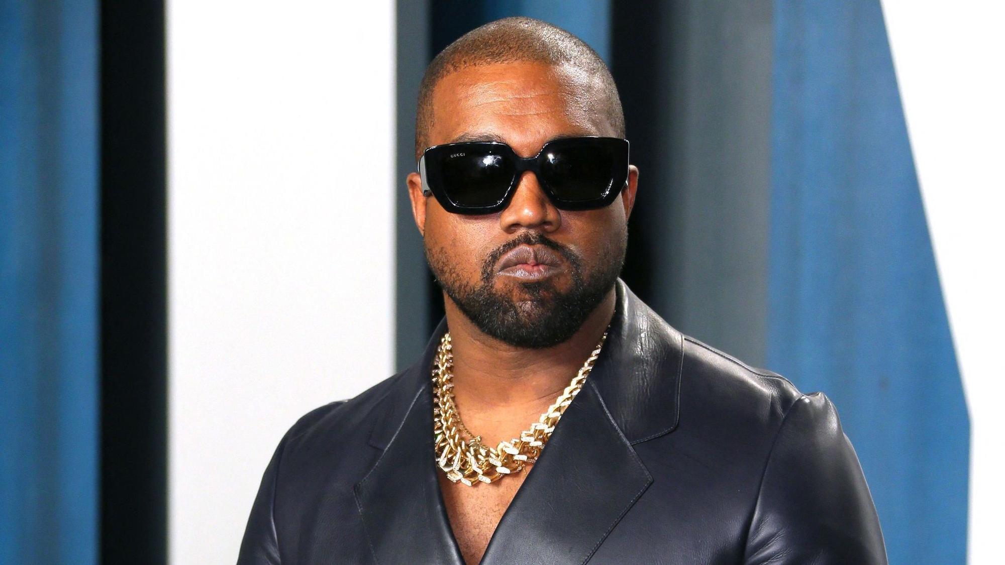Kanye West bei den Oscars 2020.