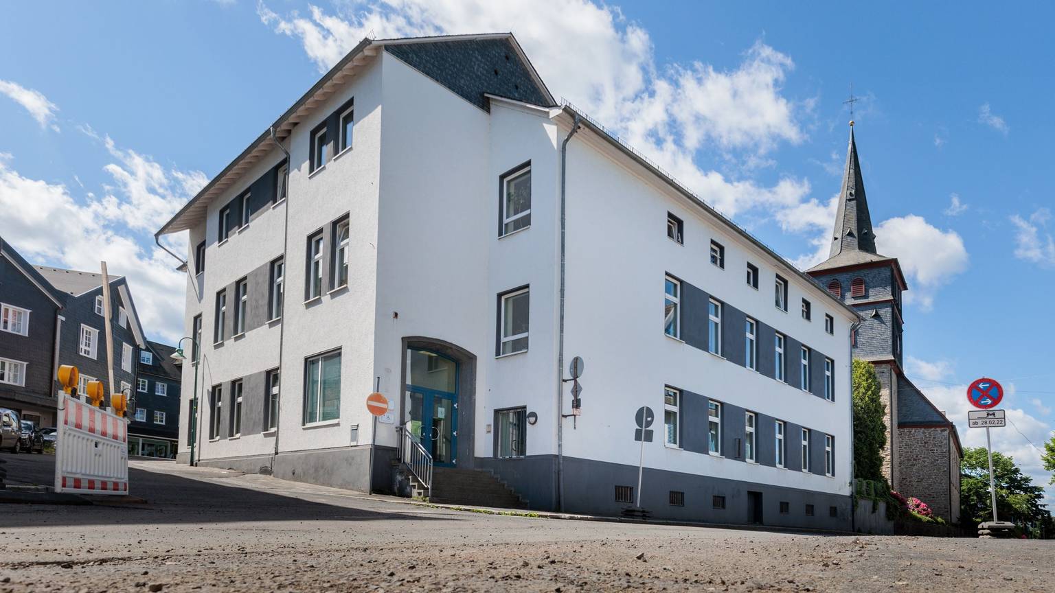 Außenansicht der Waldbröler Amtsgerichtes