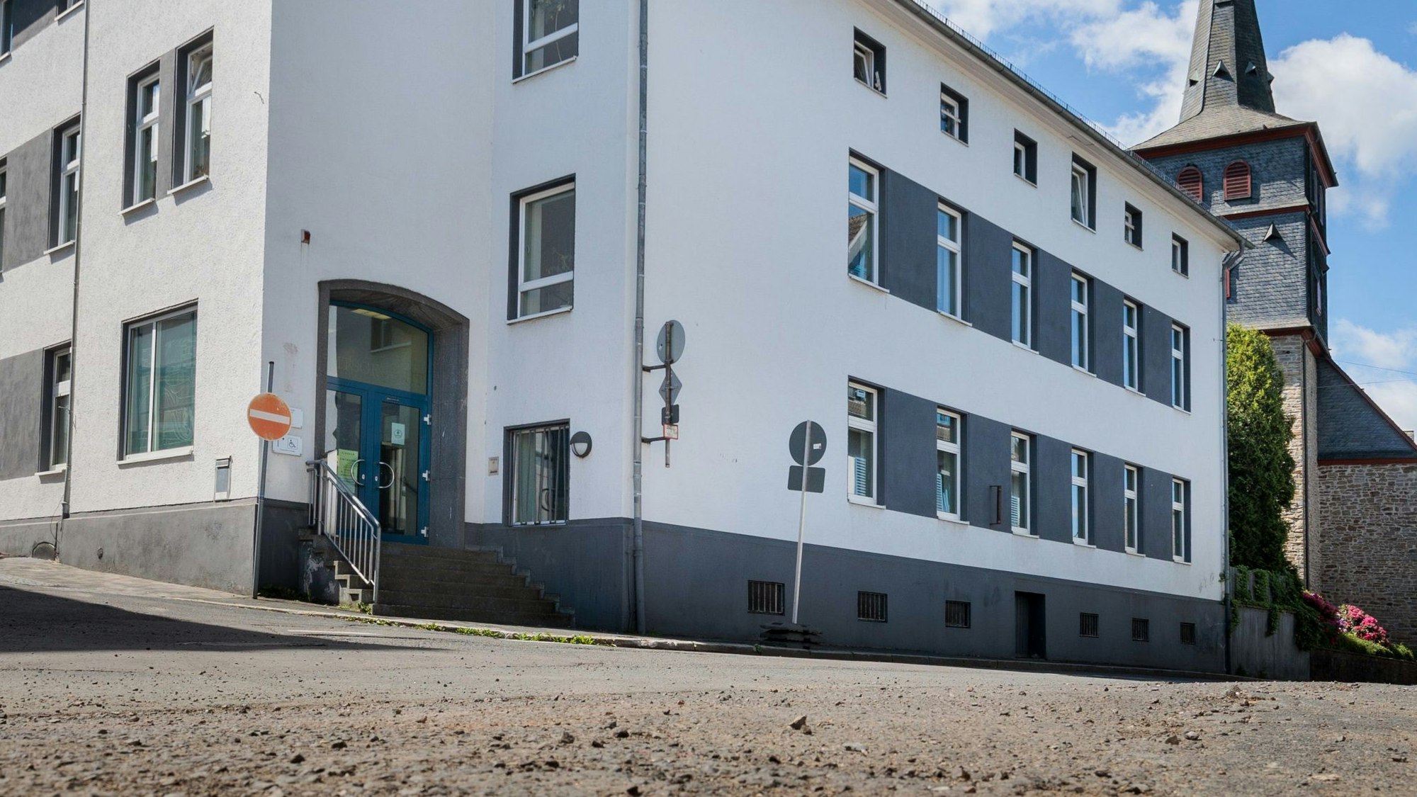 Außenansicht der Waldbröler Amtsgerichtes