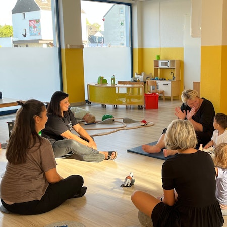 Spielspaß in einer Leverkusener Kindertagespflege