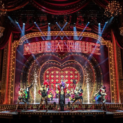 Bild aus dem Musical „Moulin Rouge“ in Köln.