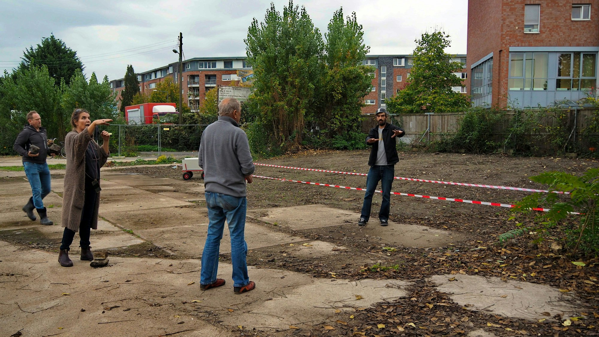 Auf dem neuen Gelände im Inneren Grüngürtel sind mehrere AGs in die Raumplanung involviert.