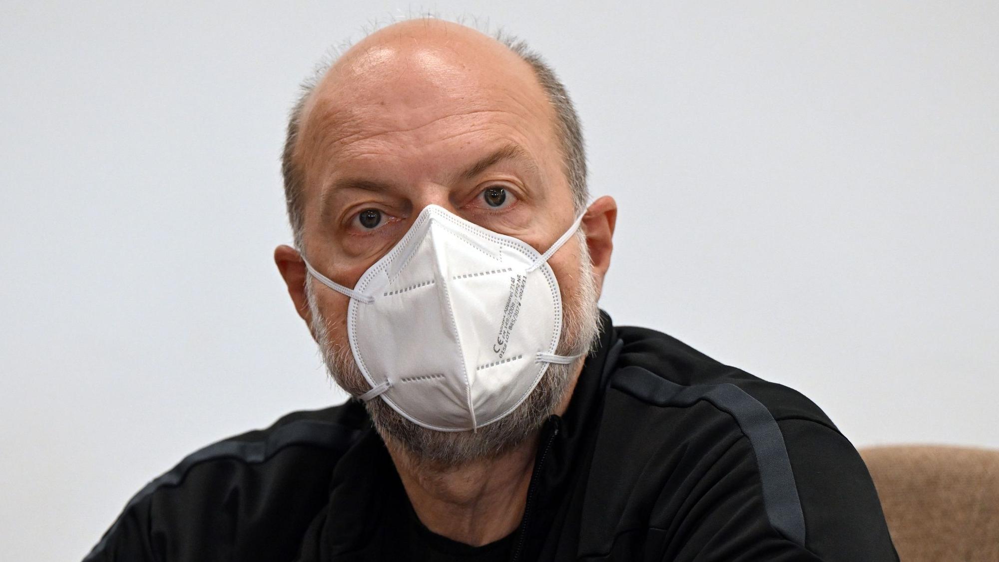 Der Reemtsma-Entführer Thomas Drach beim Prozess im Kölner Landgericht.