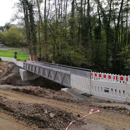Behelfsbrücke Dürscheid