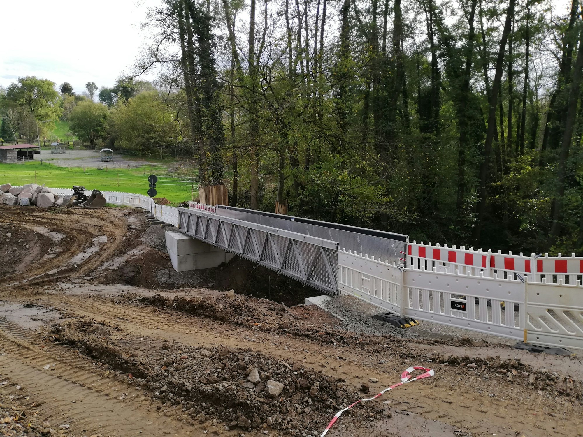 Behelfsbrücke Dürscheid