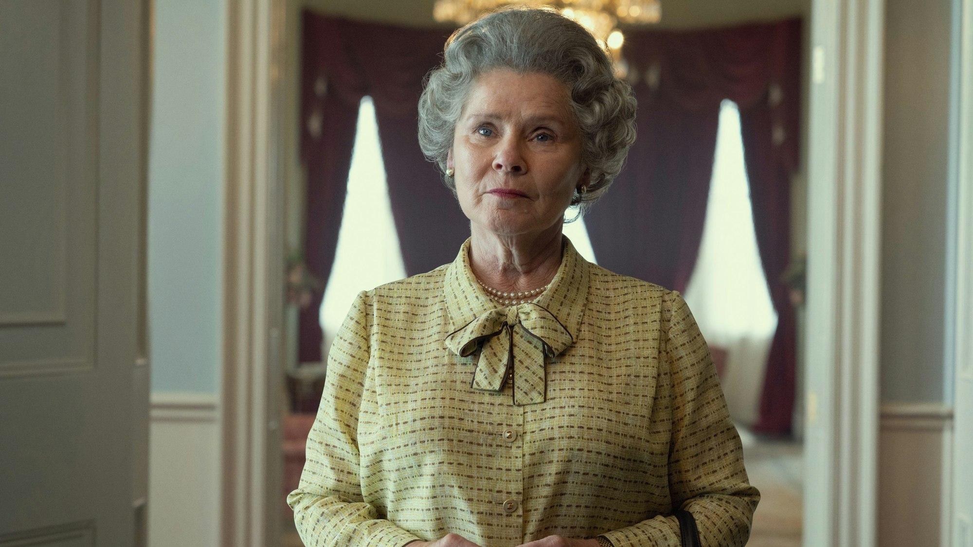Schauspielerin Imelda Staunton spielte in der fünften Staffel der Netflix-Serie The Crown Königin Elizabeth II.