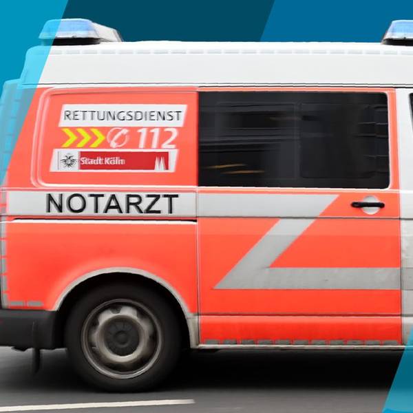 Ein Notarztwagen