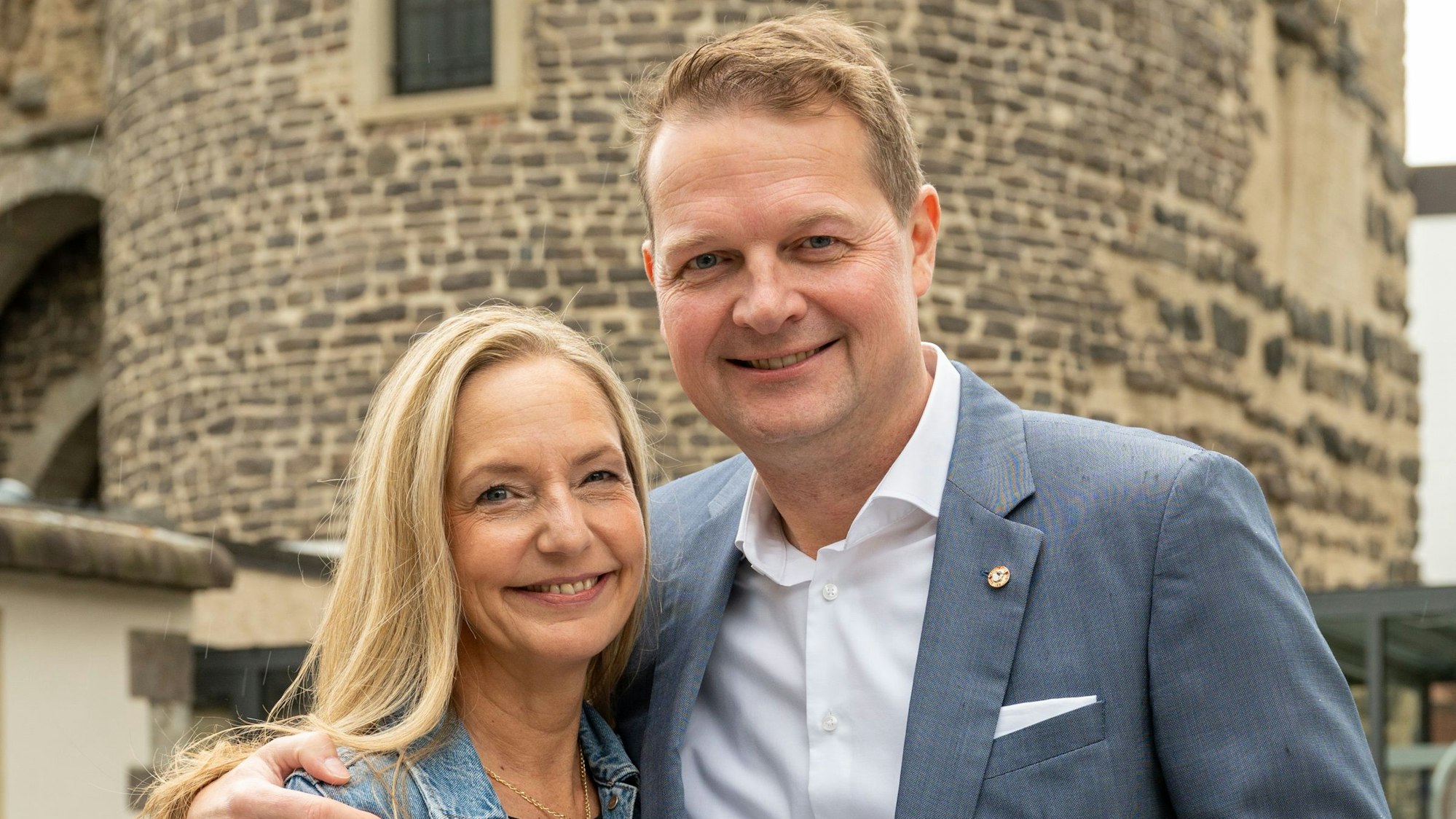 Boris Müller mit Gattin Silke