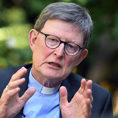 Rainer Maria Kardinal Woelki, Erzbischof von Köln, beantwortet die Fragen während eines Interviews.