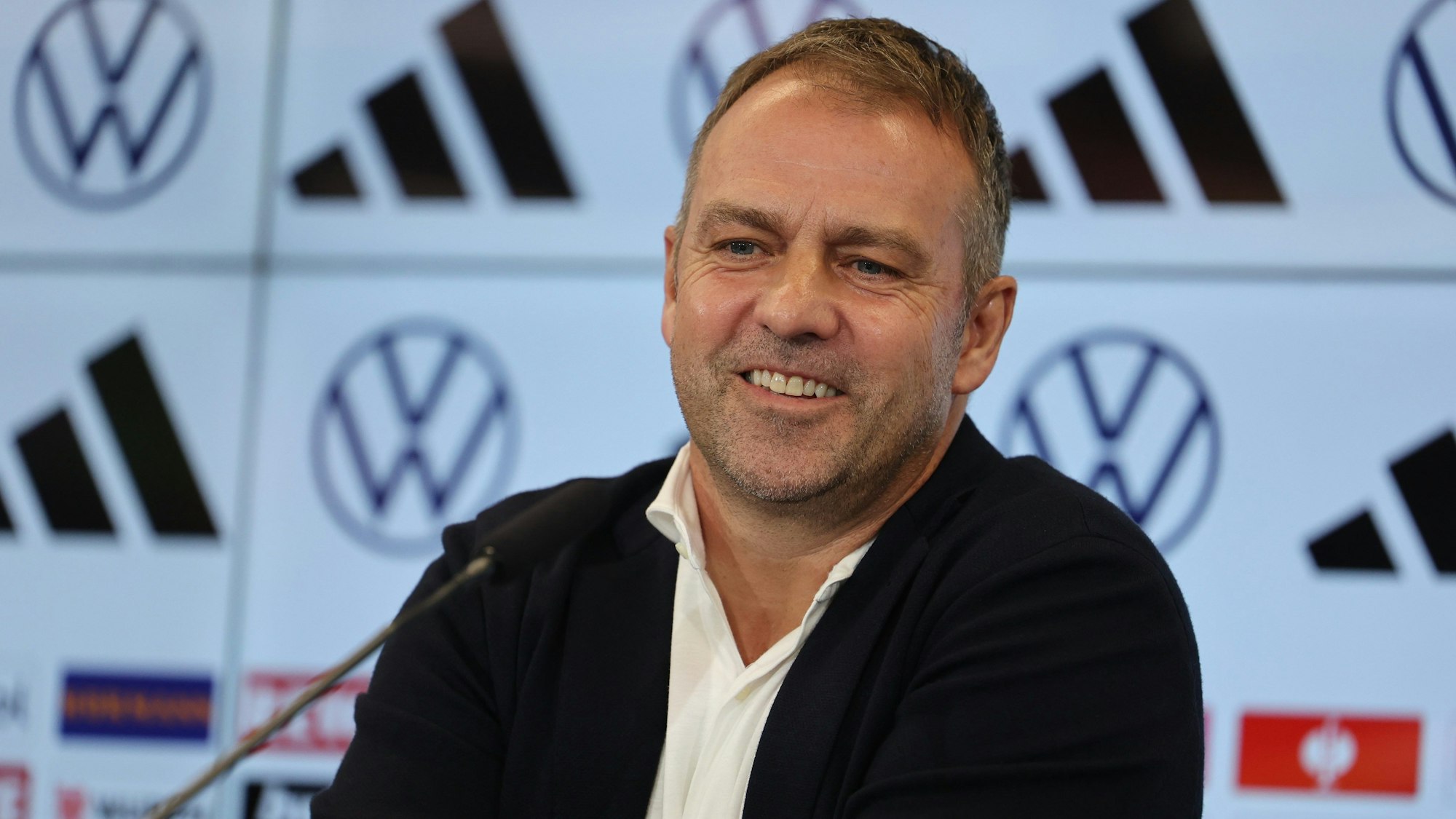 Bundestrainer Hansi Flick in Frankfurt