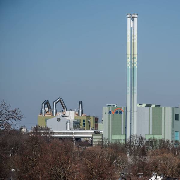 Die Müllverbrennungsanlage der Avea im Eisholz Foto: Ralf Krieger