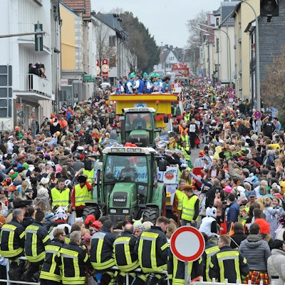 Die Vereinigung Leichlinger Karneval (VLK) hat bisher den Blütensamstagszug (hier 2021) organisiert.