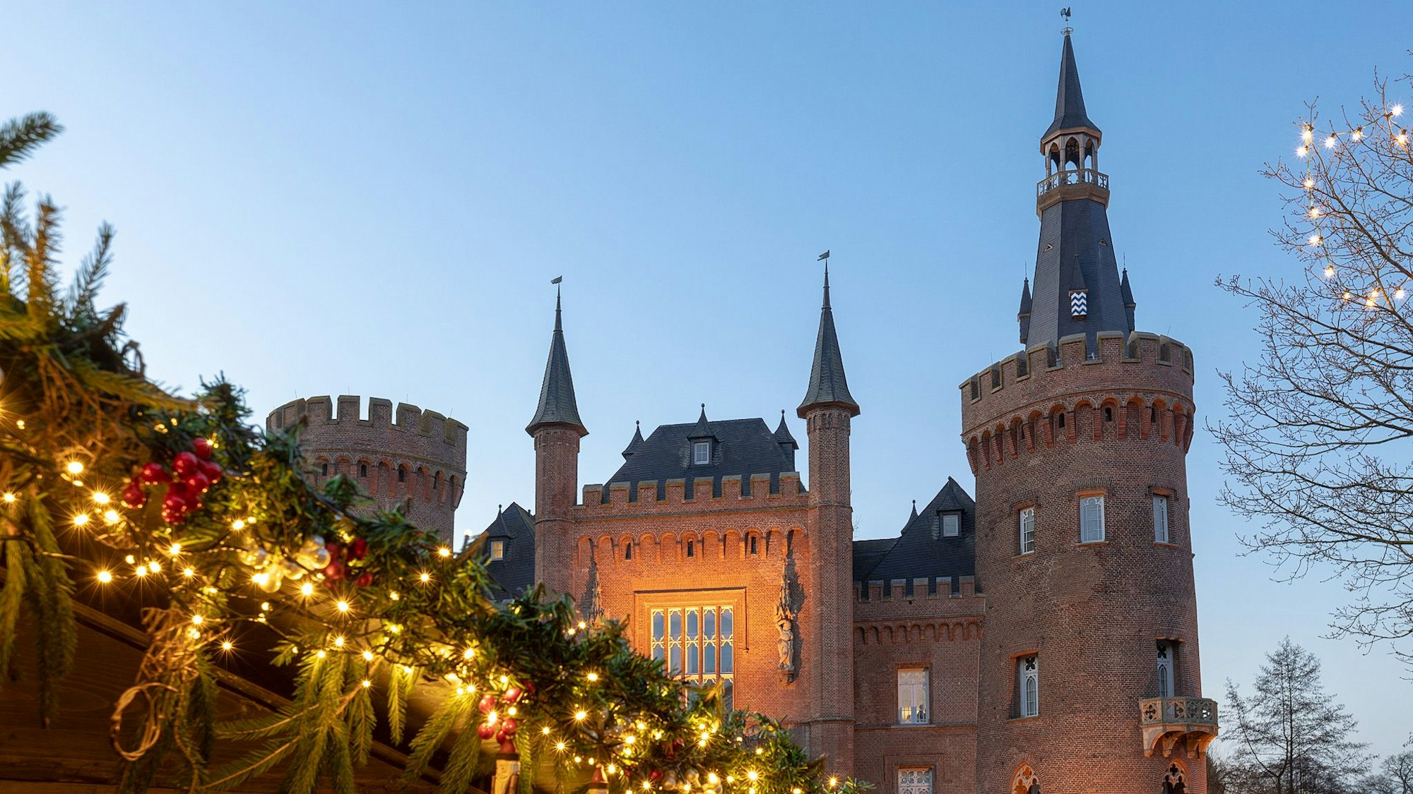 Weihnachtsmarkt auf Schloss Moyland