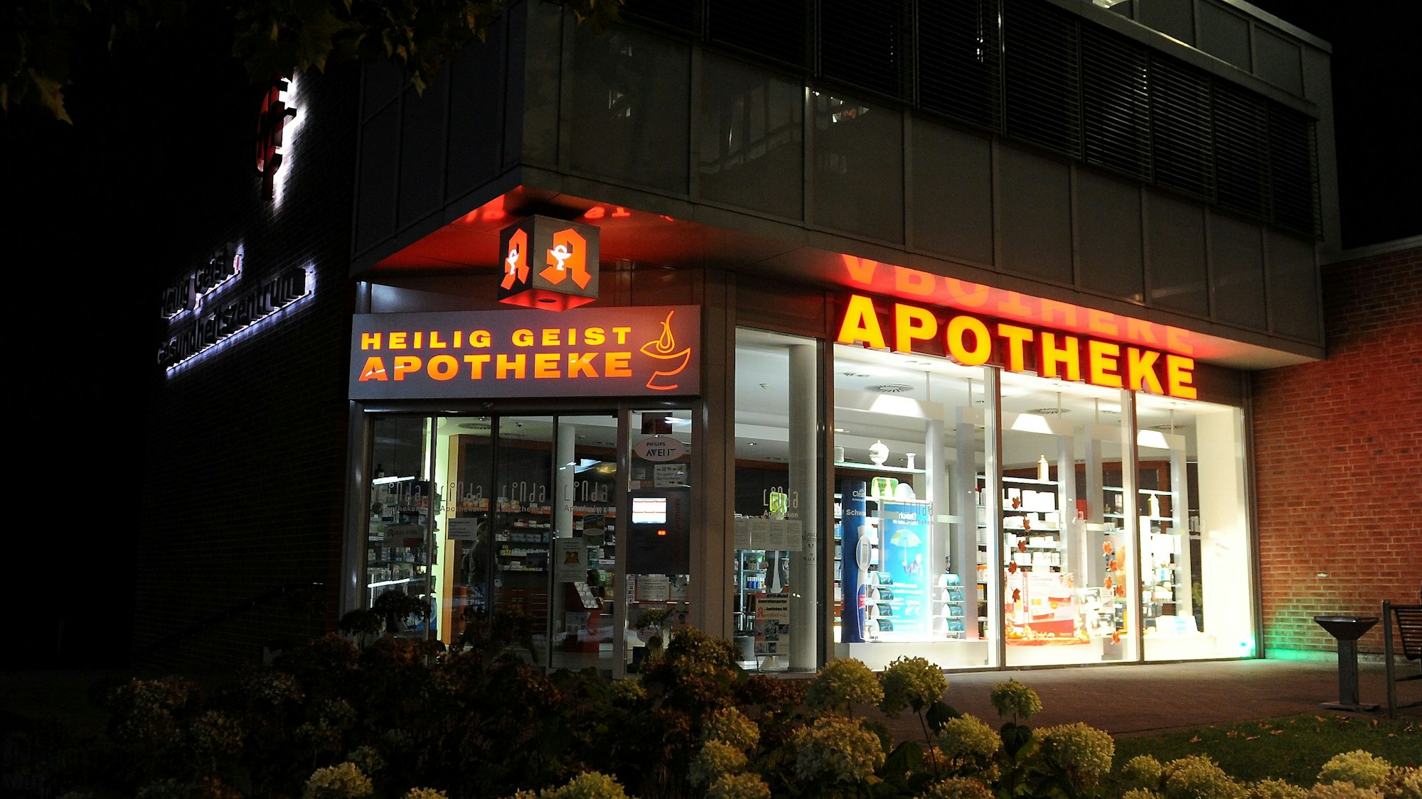 Die Heilig-Geist-Apotheke in Longerich direkt am Heilig-Geist-Krankenhaus in Köln.
