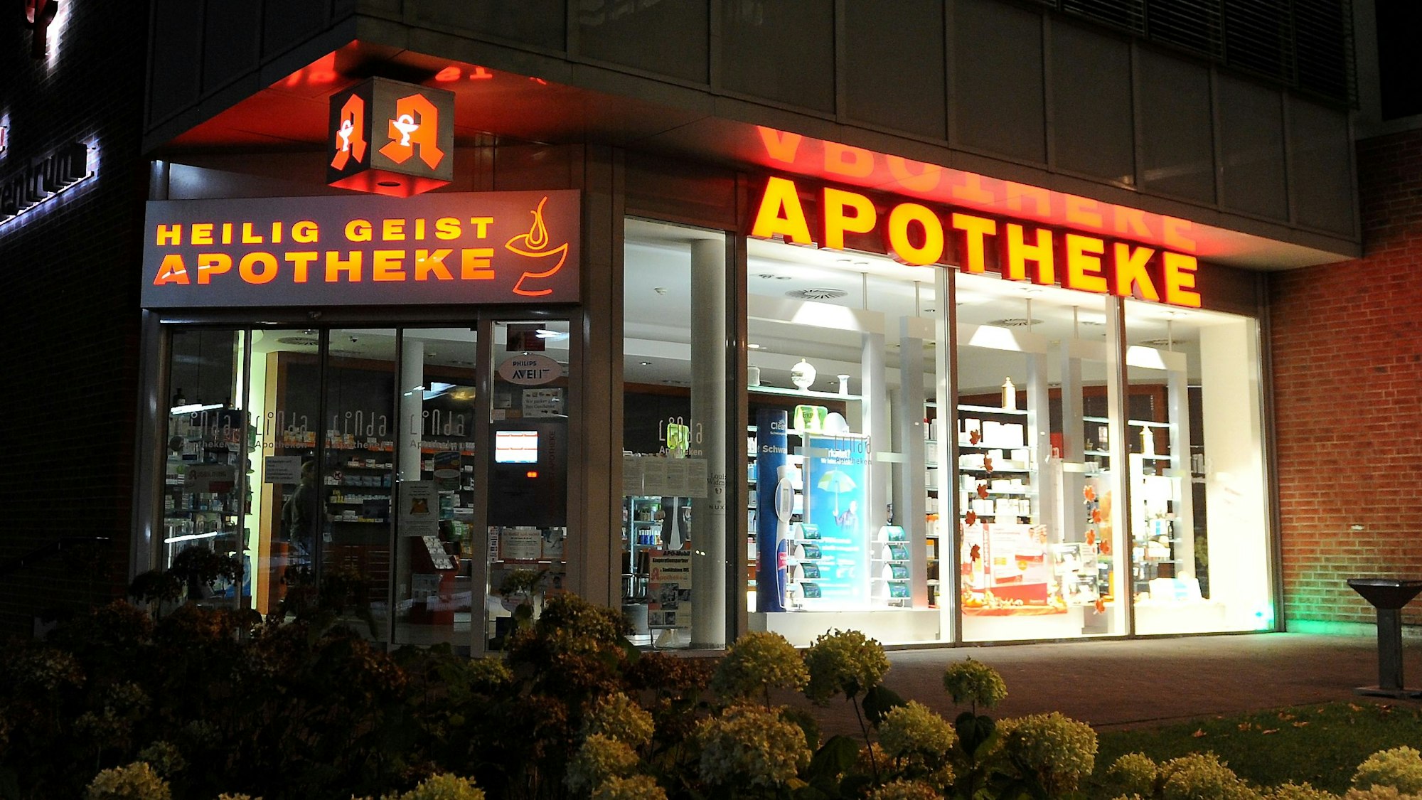 Die Heilig-Geist-Apotheke in Longerich direkt am Heilig-Geist-Krankenhaus.