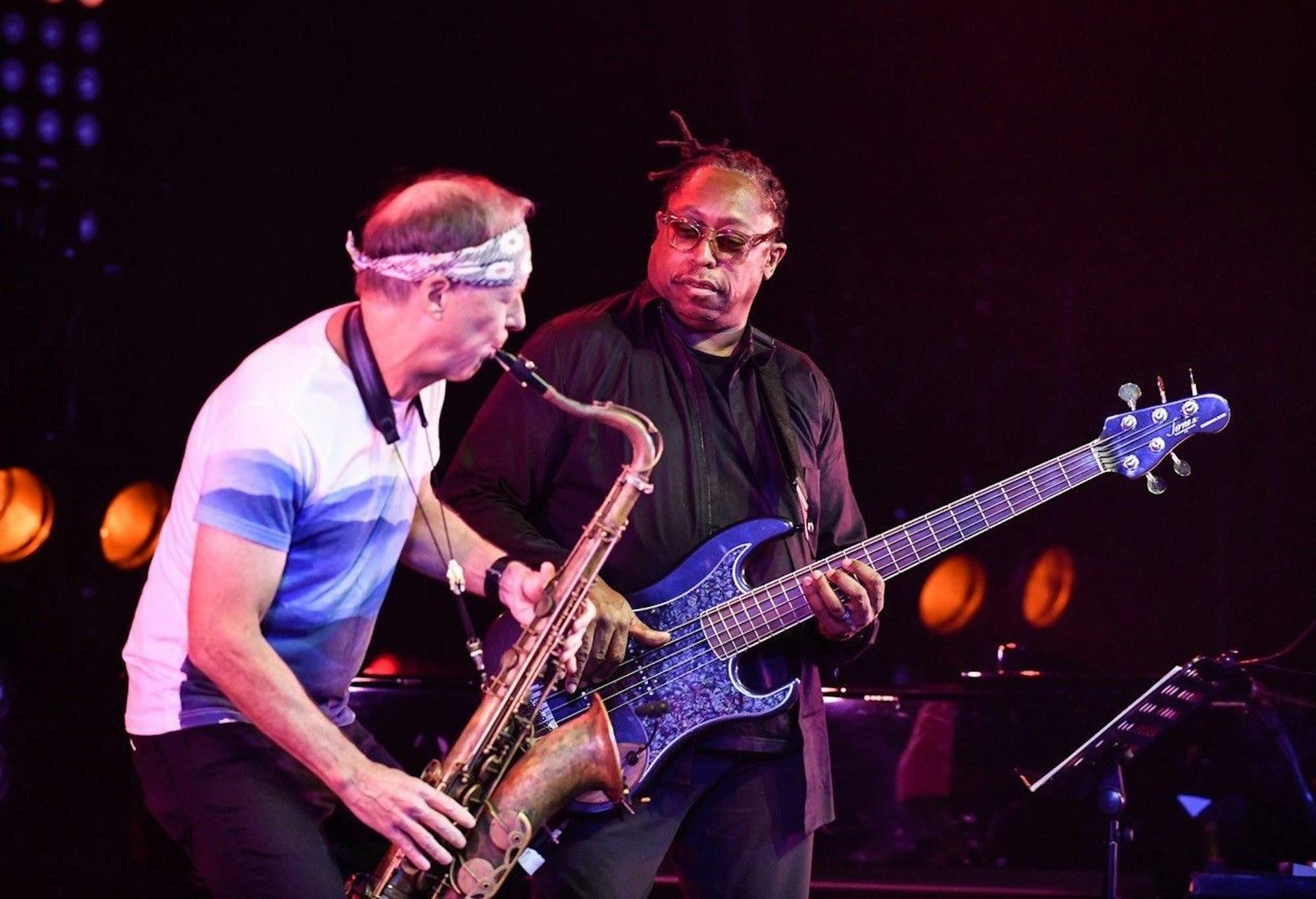 Jazz/Takes Supergroup um Saxofonist Bill Evans und Bassist Darryl Jones bei den Leverkusener Jazztagen