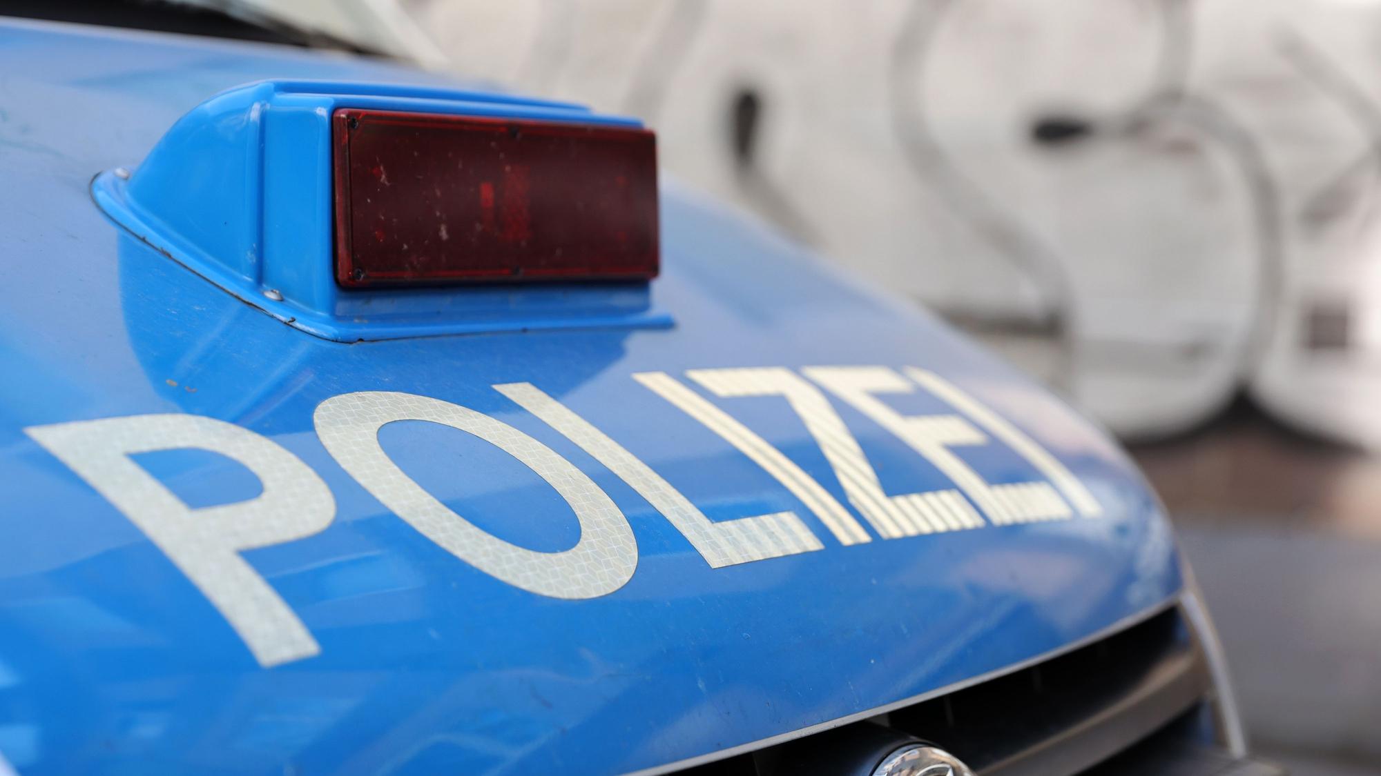 Polizeiwagen.