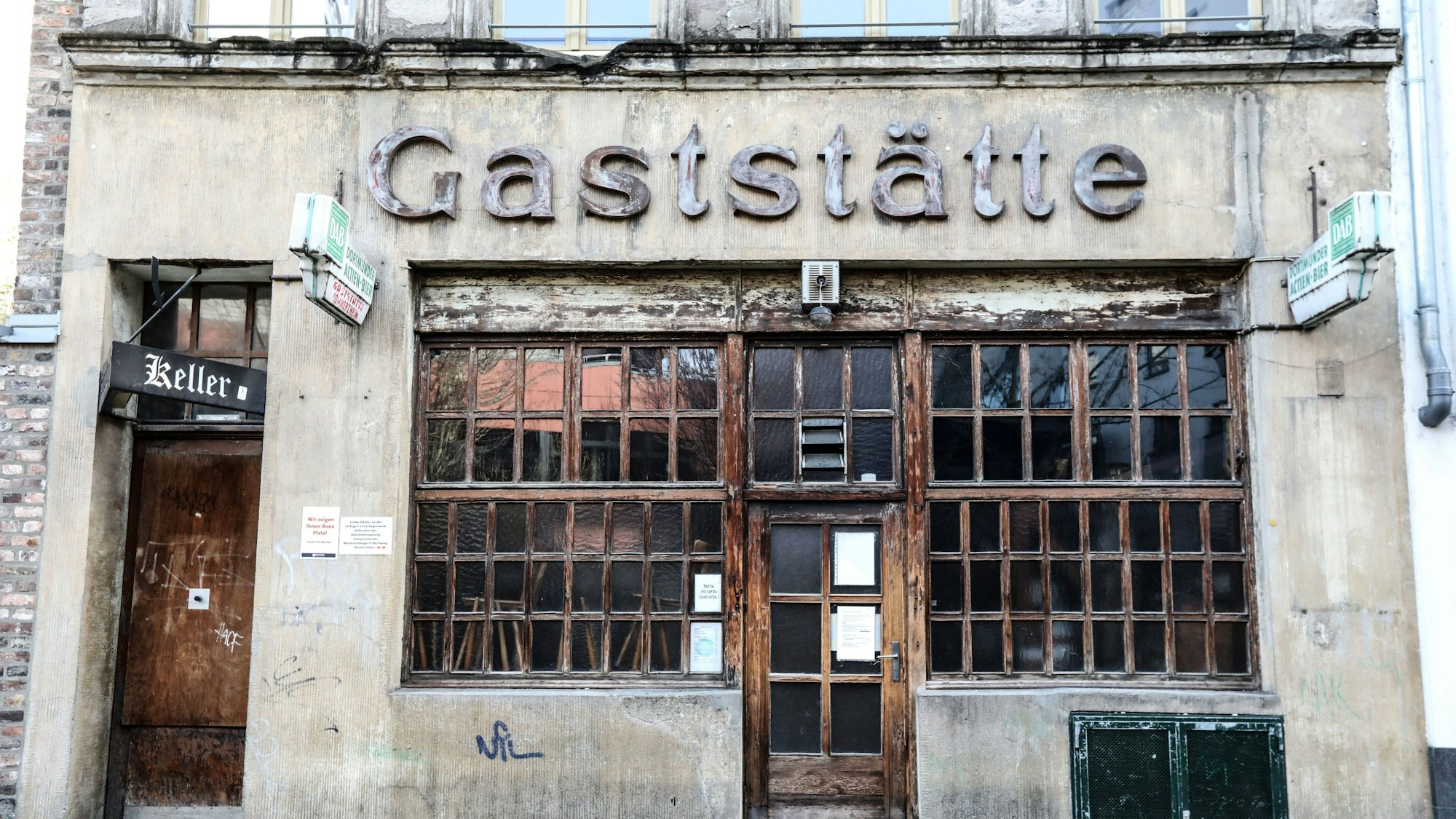 Außenansicht der Gaststätte Lommerzheim