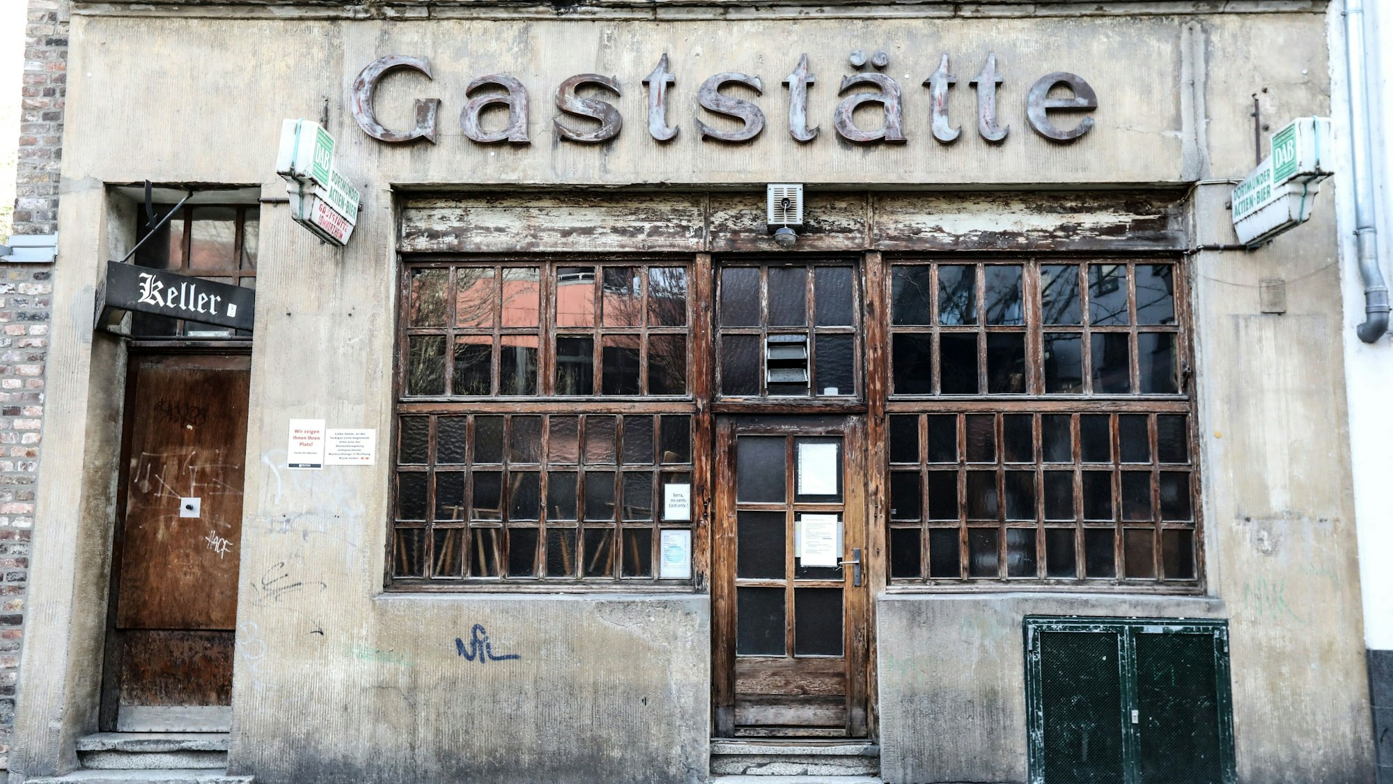 Gaststätte von außen