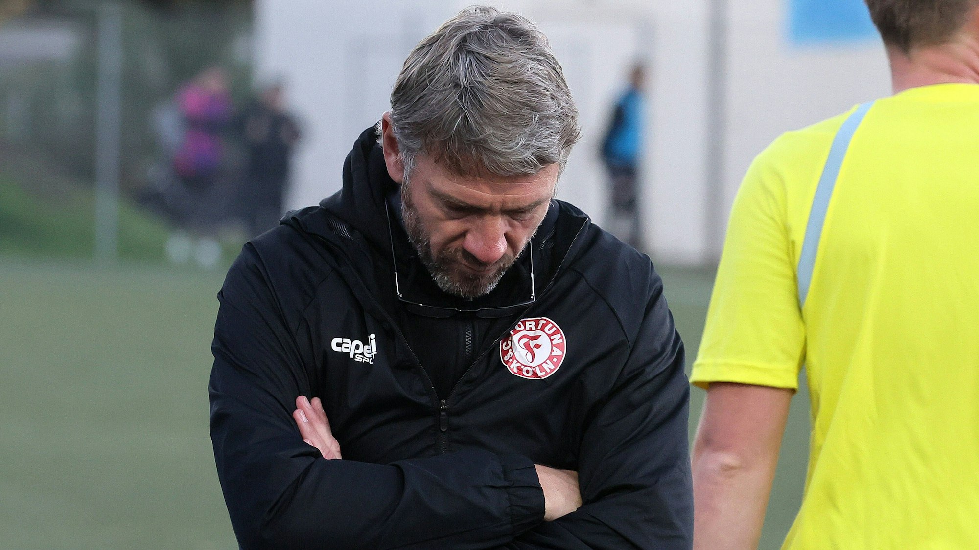FC Hürth vs. SC Fortuna Köln, Bitburger-Pokal, Fußball Herren, 13.11.2022, Trainer Markus von Ahlen Fortuna, Bild: *** Sports FC Hürth vs SC Fortuna Cologne, Bitburger Cup, soccer men, 13 11 2022, coach Markus von Ahlen Fortuna , picture