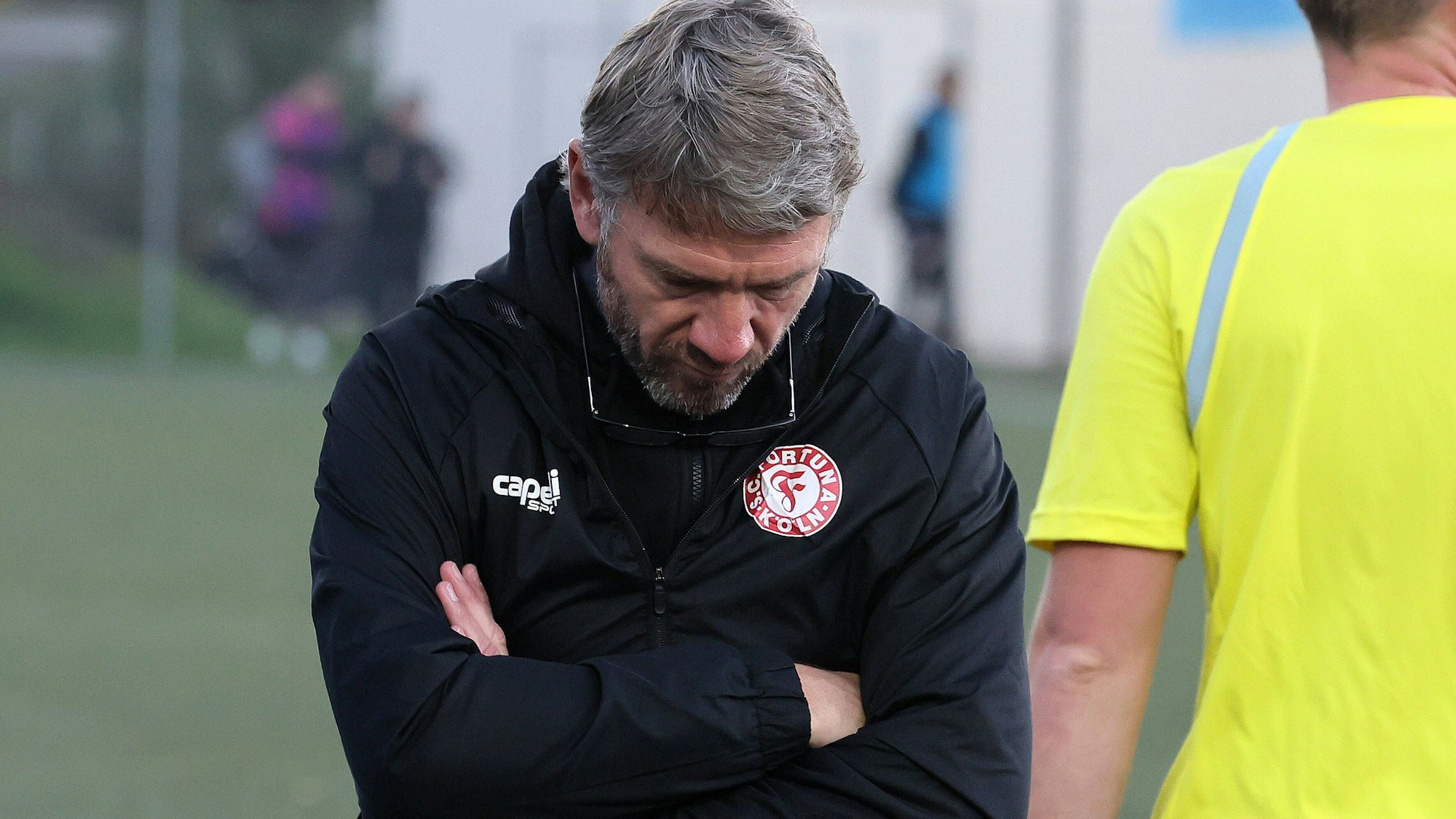 FC Hürth vs. SC Fortuna Köln, Bitburger-Pokal, Fußball Herren, 13.11.2022, Trainer Markus von Ahlen Fortuna, Bild: *** Sports FC Hürth vs SC Fortuna Cologne, Bitburger Cup, soccer men, 13 11 2022, coach Markus von Ahlen Fortuna , picture