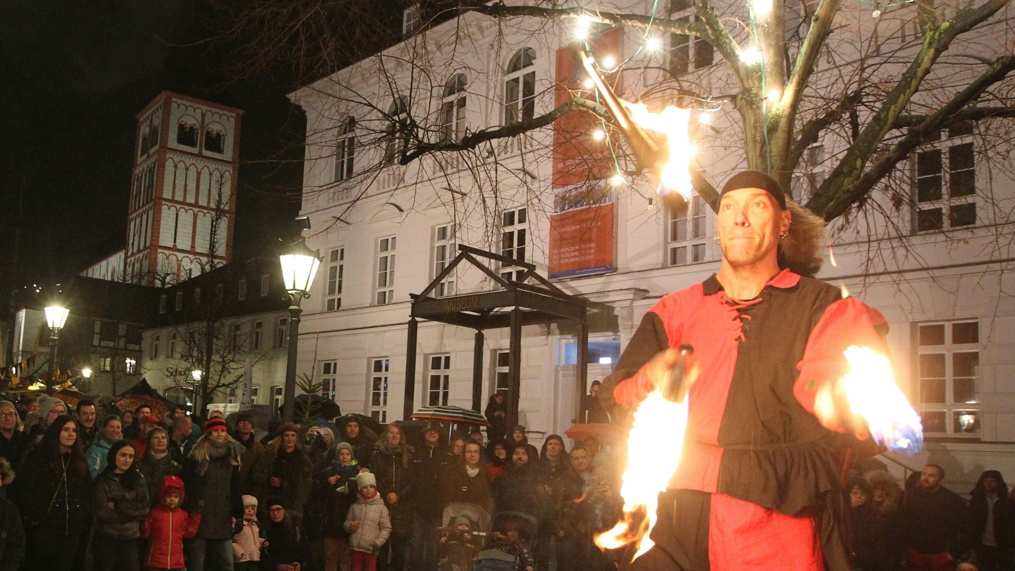 Mittelalterlicher Weihnachtsmarkt in Siegburg