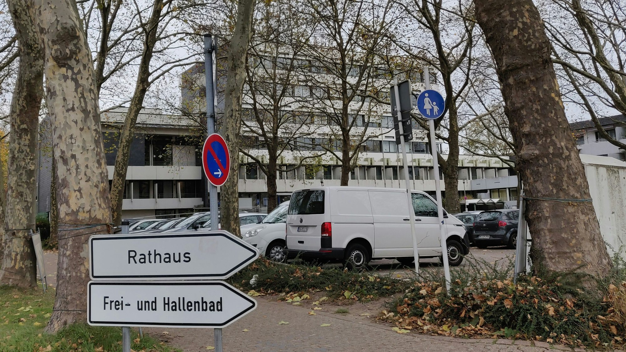 Das Rathaus Am Büscherhof in Leichlingen