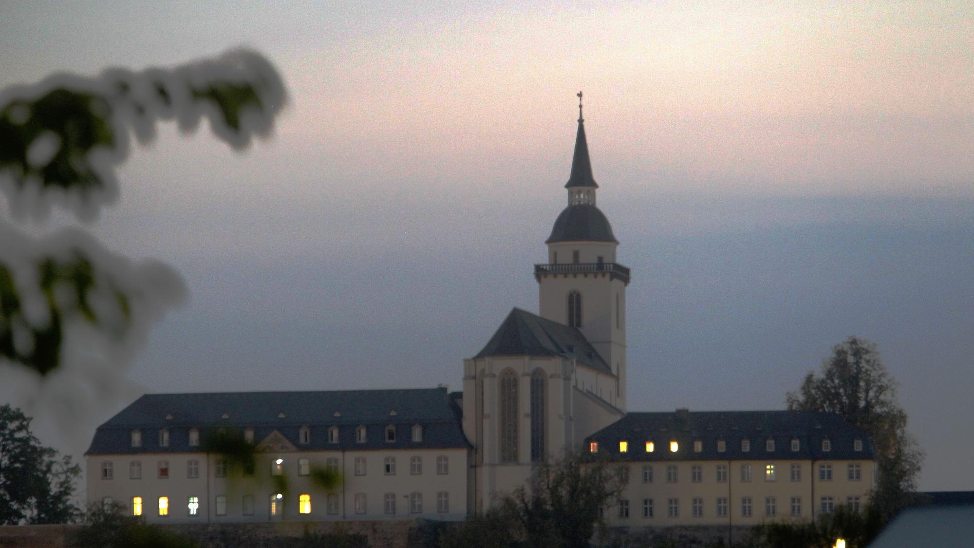 Die Abtei auf dem Michaelsberg in Siegburg.