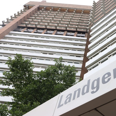 Außenansicht des Landgerichts Köln.