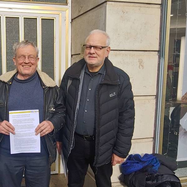 Die Initiatoren (v.l.) Reentje Streuter, Rainer Kippe und Jörg Frank präsentieren ihre Vorschläge zum Erbbaurecht.