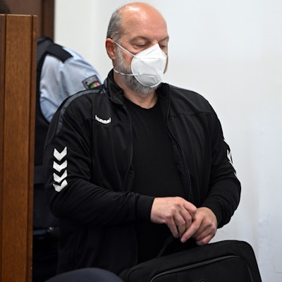 Der frühere Reemtsma-Entführer Thomas Drach im Landgericht Köln.