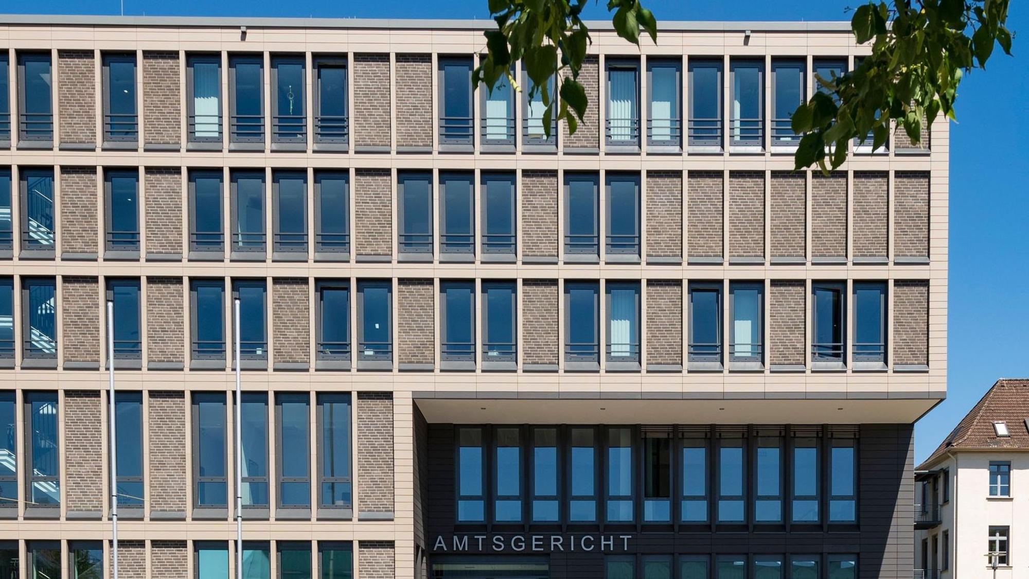 Das Amtsgerichtsgebäude in Gummersbach.