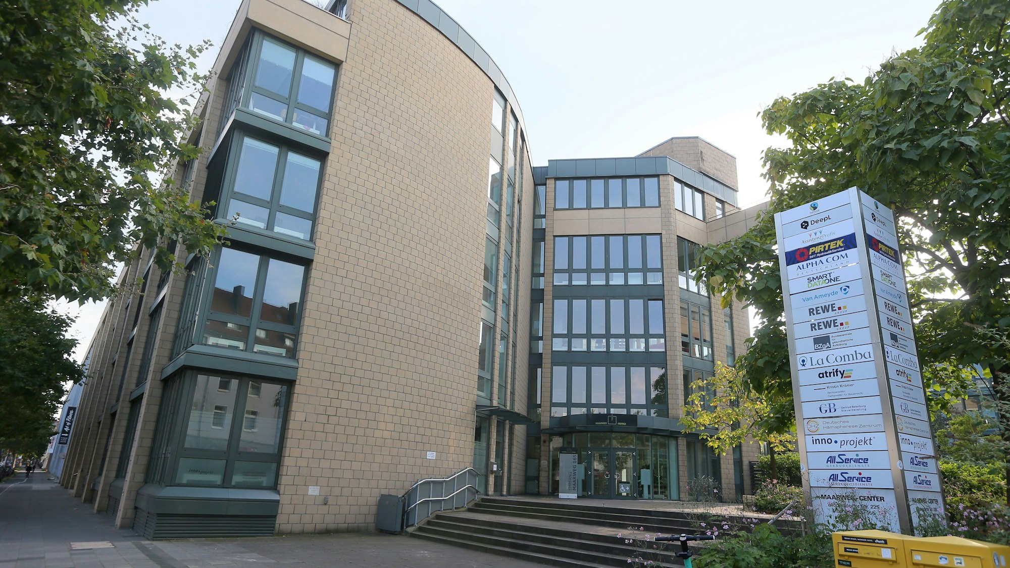 Das Maarweg-Center in Köln-Ehrenfeld. Hier ist die Zentrale von DeepL