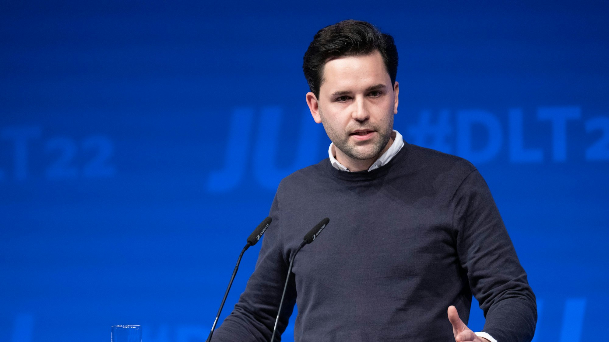 Johannes Winkel, Bundesvorsitzender der Jungen Union (JU), kritisiert seinen Parteikollegen, den schleswig-holsteinischen Ministerpräsidenten Daniel Günther.