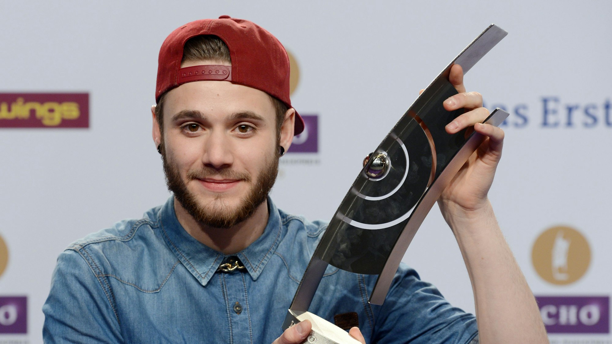 Roman Lob mit seinem Echo.