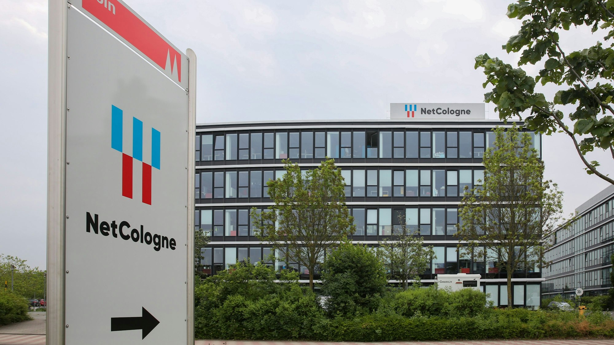 Das Gebäude der Hauptverwaltung von NetCologne.