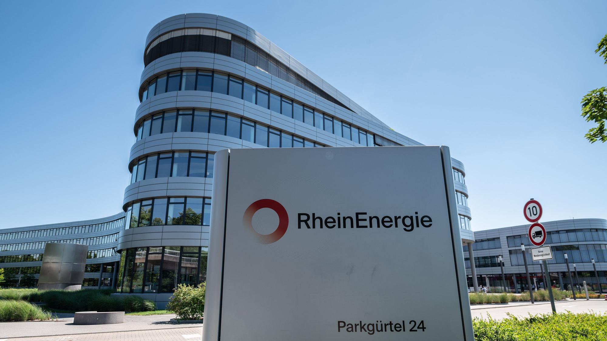 Das Betriebsgelände der Rhein-Energie in Köln-Ehrenfeld