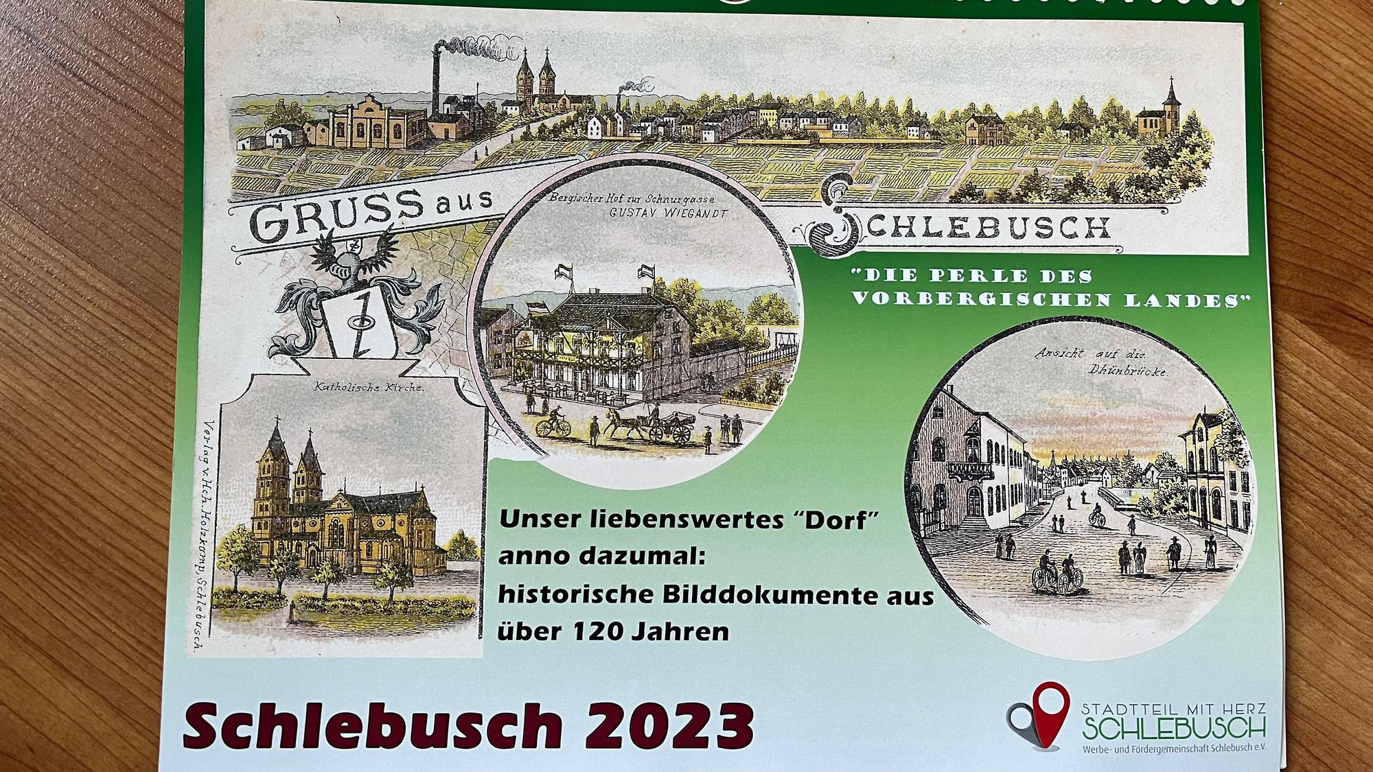 Das Titelblatt des Schlebusch-Kalenders von 2023