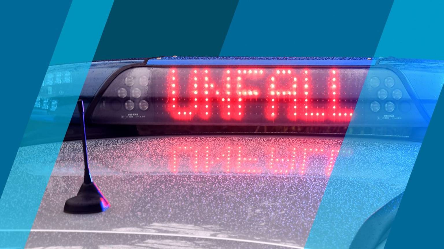 Symbolbildoptik, Unfall, Polizei, Blaulicht