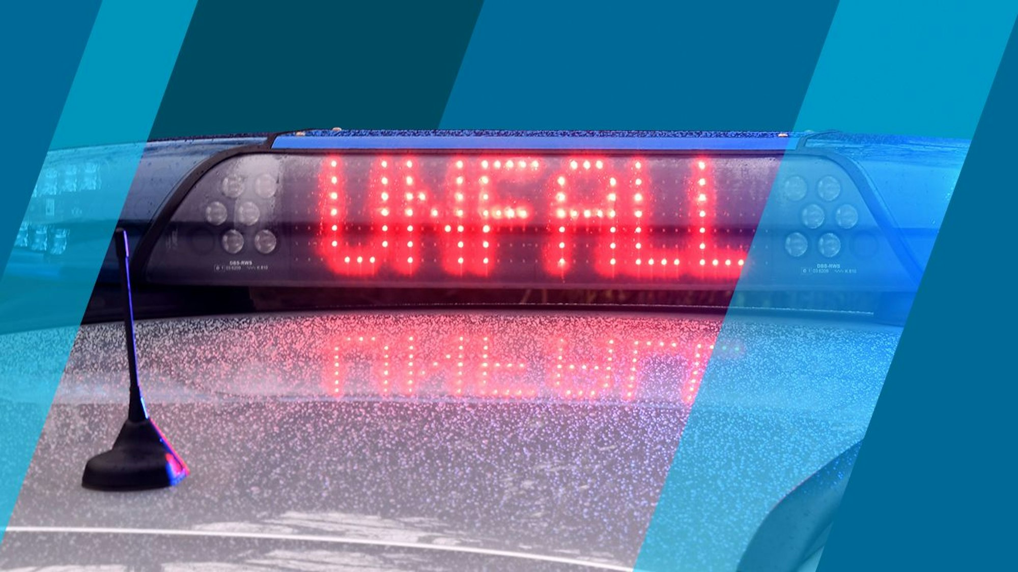 Symbolbildoptik, Unfall, Polizei, Blaulicht
