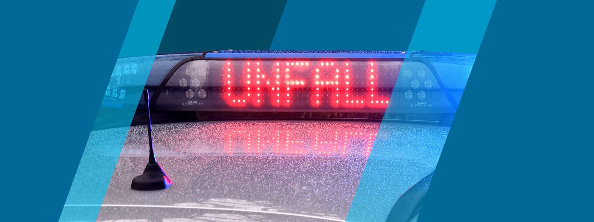 Symbolbildoptik, Unfall, Polizei, Blaulicht