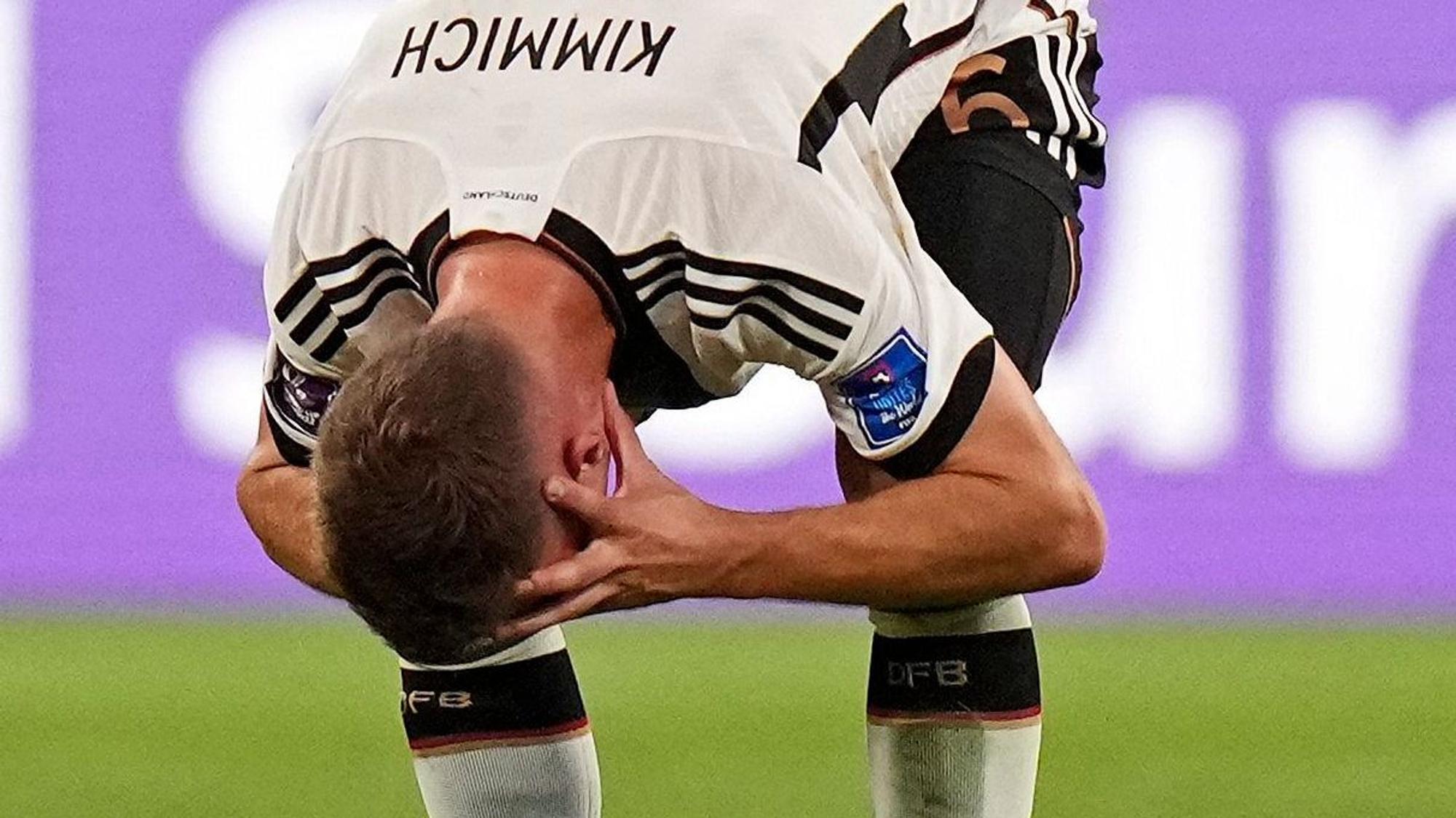 Joshua Kimmich nach der Niederlage gegen Japan