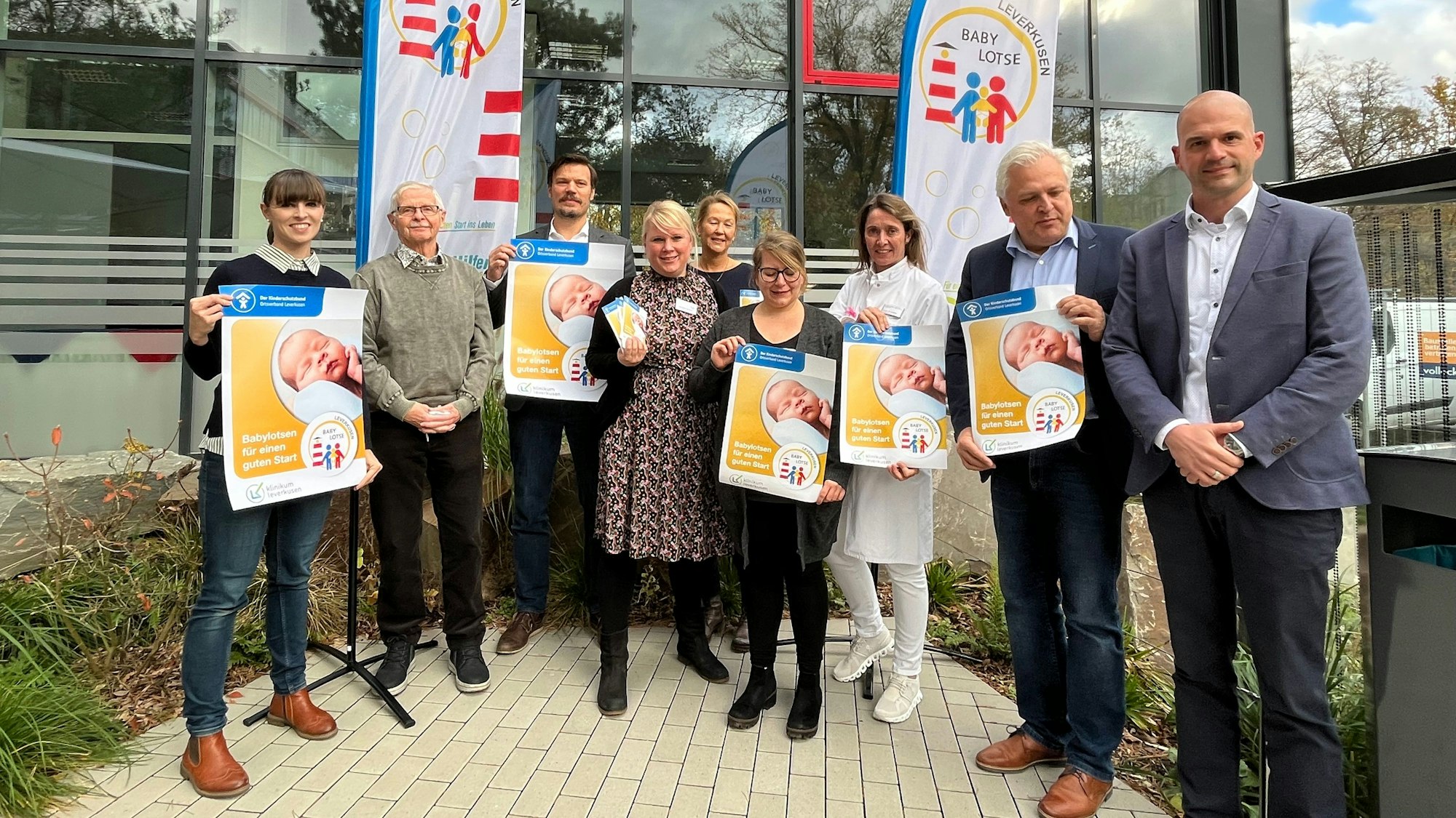 Das Projekt Babylotsen von Stadt, Klinikum und Kinderschutzbund gibt es seit November 2022 – hier ein Foto vom Auftakt.