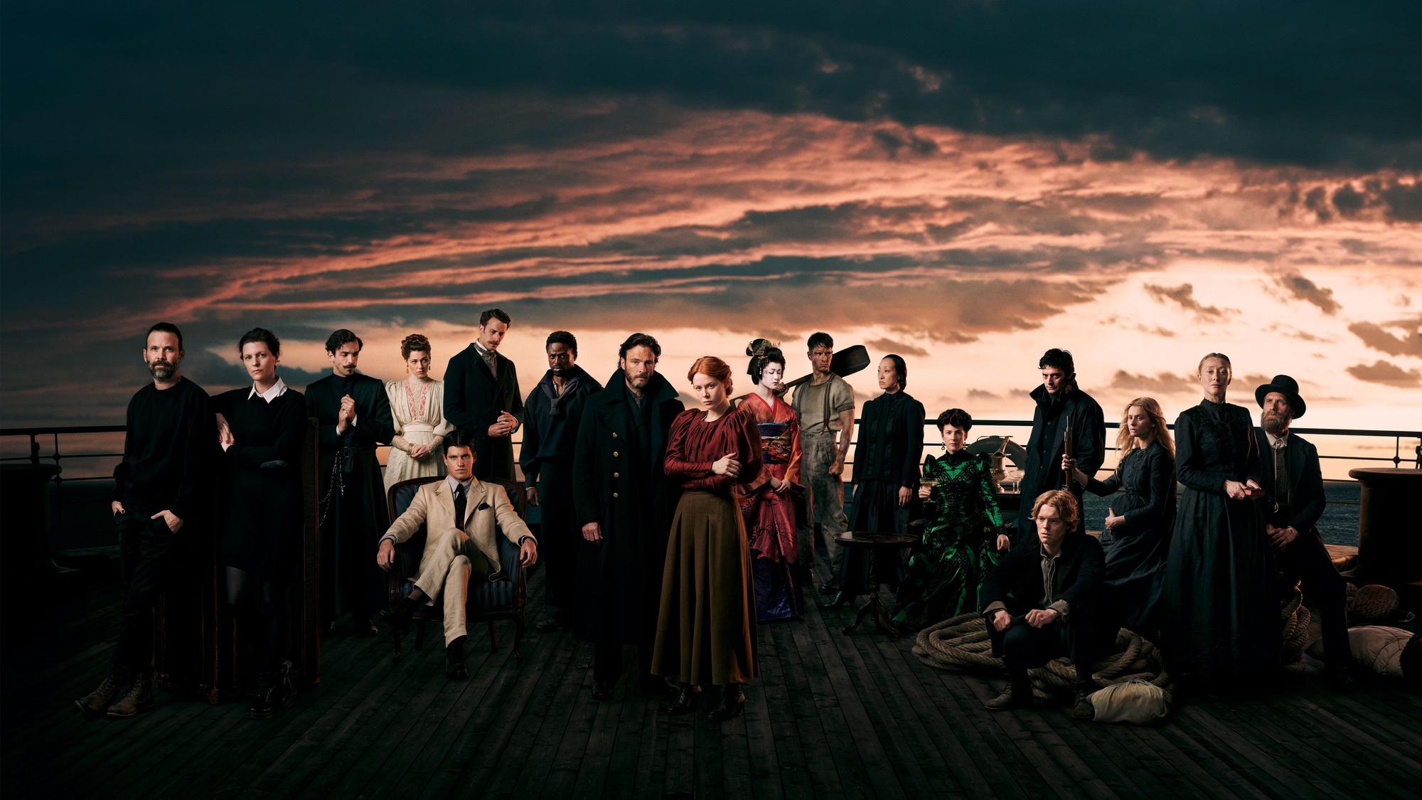 Der Cast der Netflix-Mysteryserie „1899“.