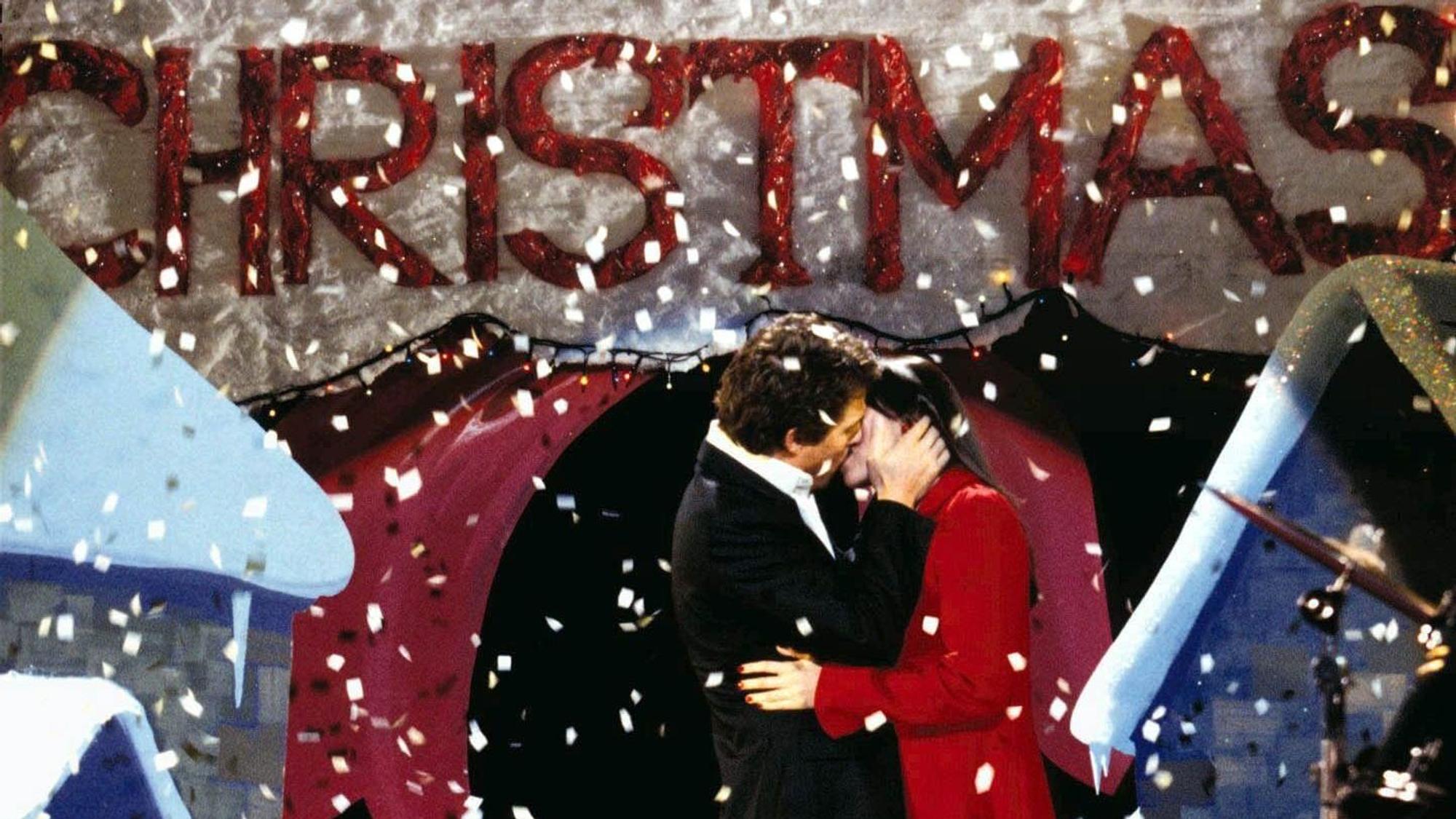 Eine der Schlüsselszenen aus dem Film „Tatsächlich... Liebe“: Hugh Grant als englischer Premierminister und Assistentin Natalie, gespielt von Martine McCutcheon.