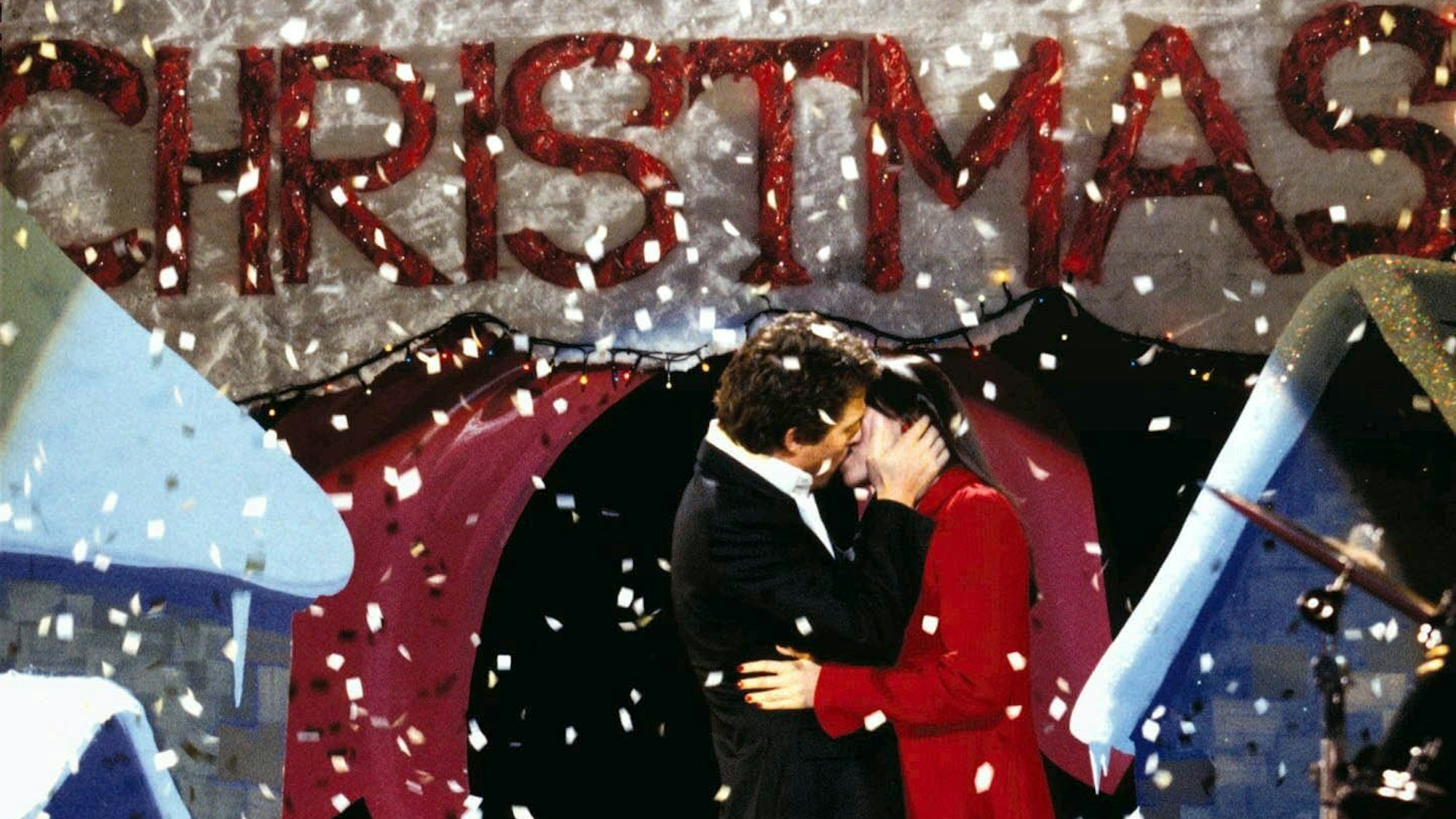 Eine der Schlüsselszenen aus dem Film „Tatsächlich... Liebe“: Hugh Grant als englischer Premierminister und Assistentin Natalie, gespielt von Martine McCutcheon.