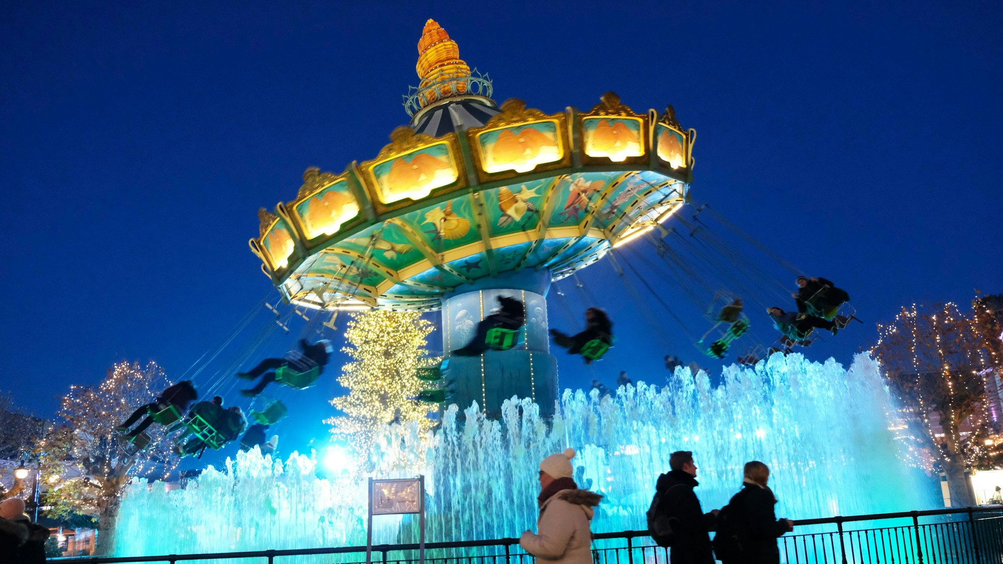 Phantasialand Wintertraum. Neue Show Talvia.Phatasialand im Winter 2018/19.