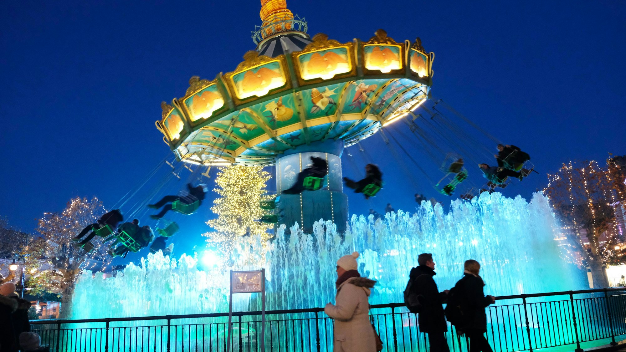 Phantasialand Wintertraum. Neue Show Talvia.Phatasialand im Winter 2018/19.